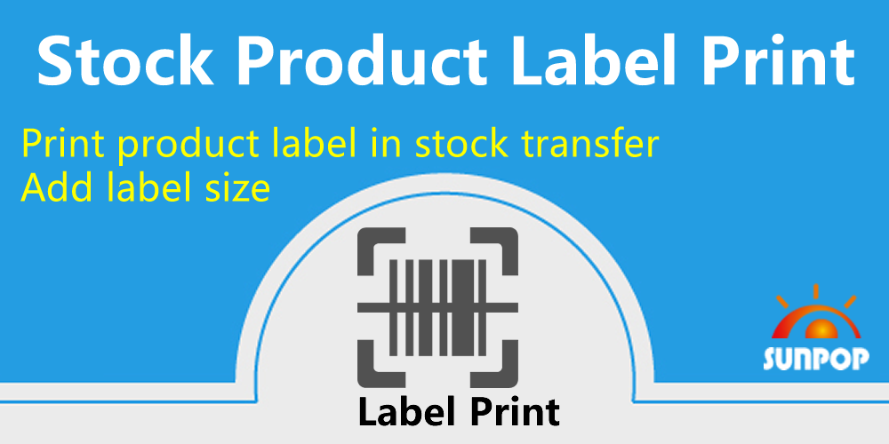  Product Label for Stock Transfer 