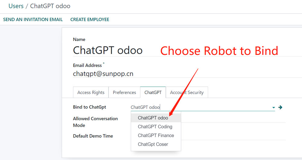  So you can have many user, and many chatgpt robot. This provide you an Ai pool.
