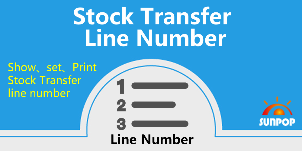 Stock Transfer Line Number, Line Sequence