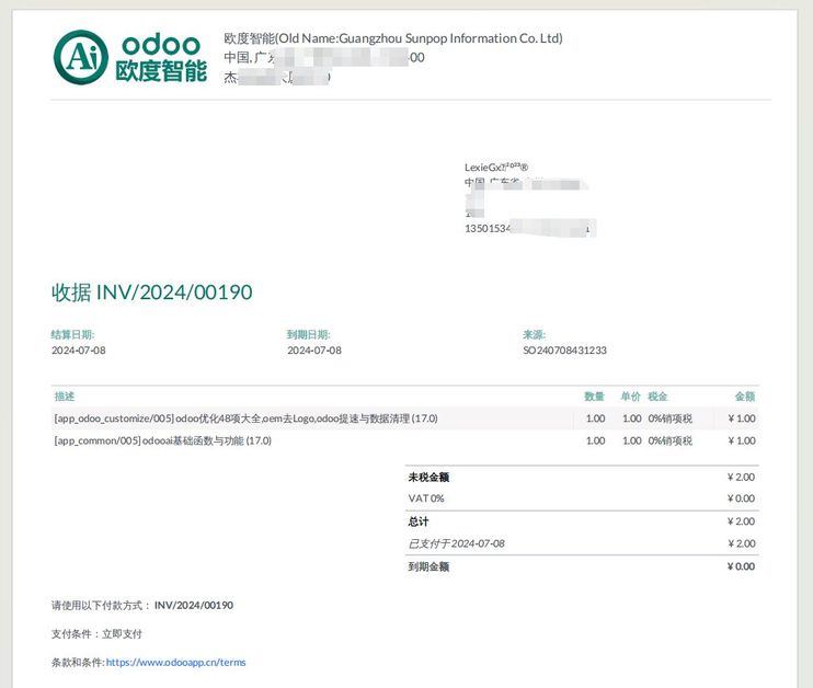 odoo17中国财务实例-如何在自建商城中实现业财一体自动财务凭证