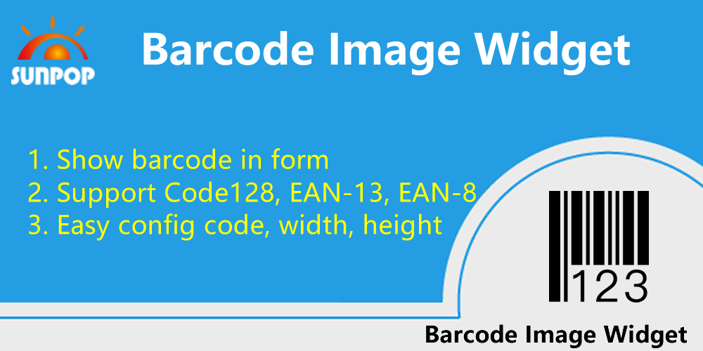 Barcode Image Widget