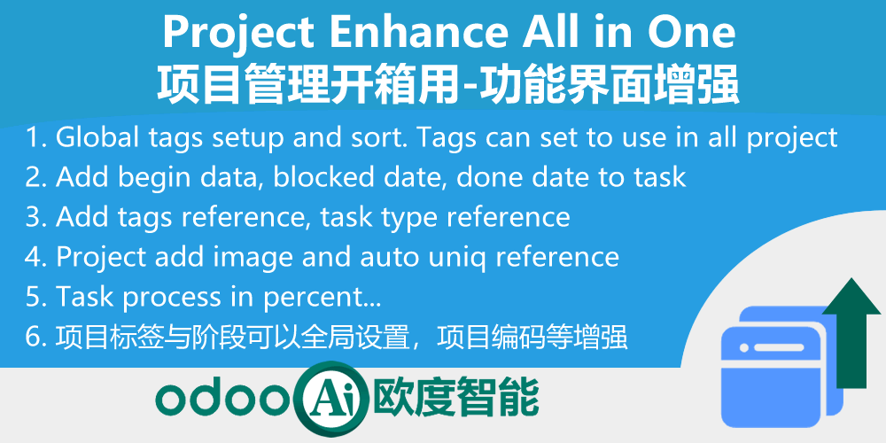 项目管理开箱用-全面功能与界面增强-Project enhance