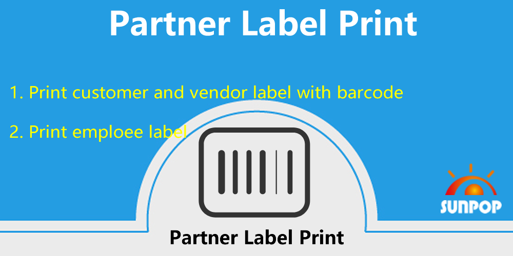 Print Partner Labels, Customer Labels, Vendor Labels, Employee labels