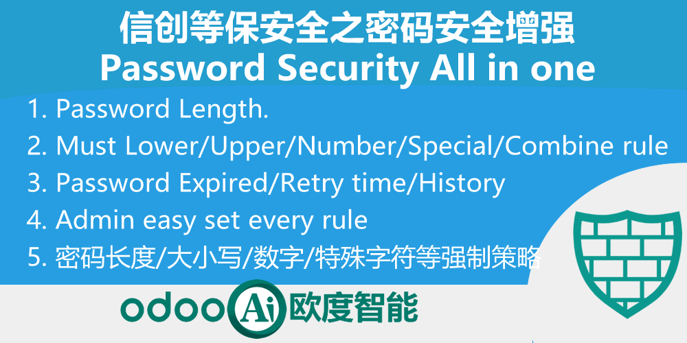中国信创国产化-odoo等保测评安全模块之密码安全