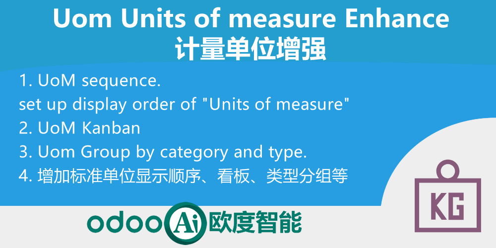 [app_uom] Uom Enhance.Units of measure Pro，计量单位增强